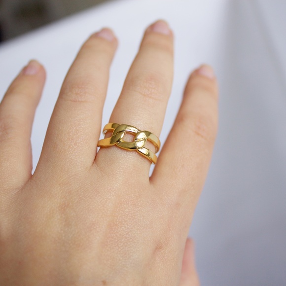 Love knot Ring 24K Plated - Picture 10 of 11